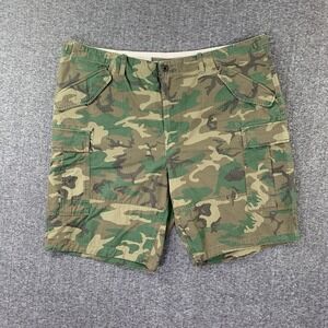 Polo Ralph Lauren Military Cargo Shorts Men 44x10 Camo Surplus Utility Classic